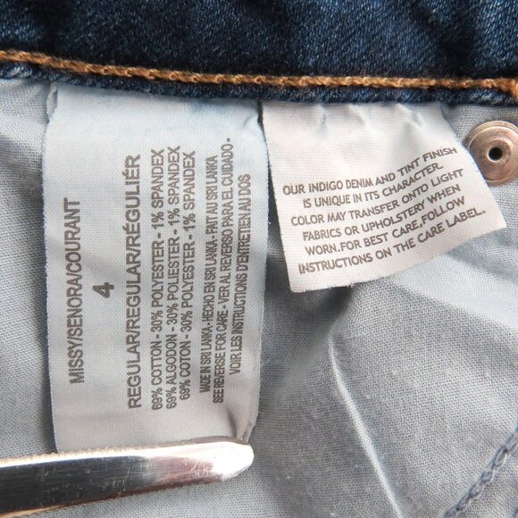 Code Bleu Maya Straight Leg Medium Wash Jeans Size 4 - Picture 14 of 16